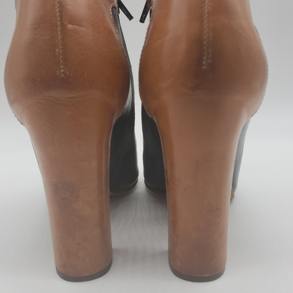 178- Chloé Open Toe Ankle Booties Made In Italy Size 38.5EU 8US - Picture 7 of 9